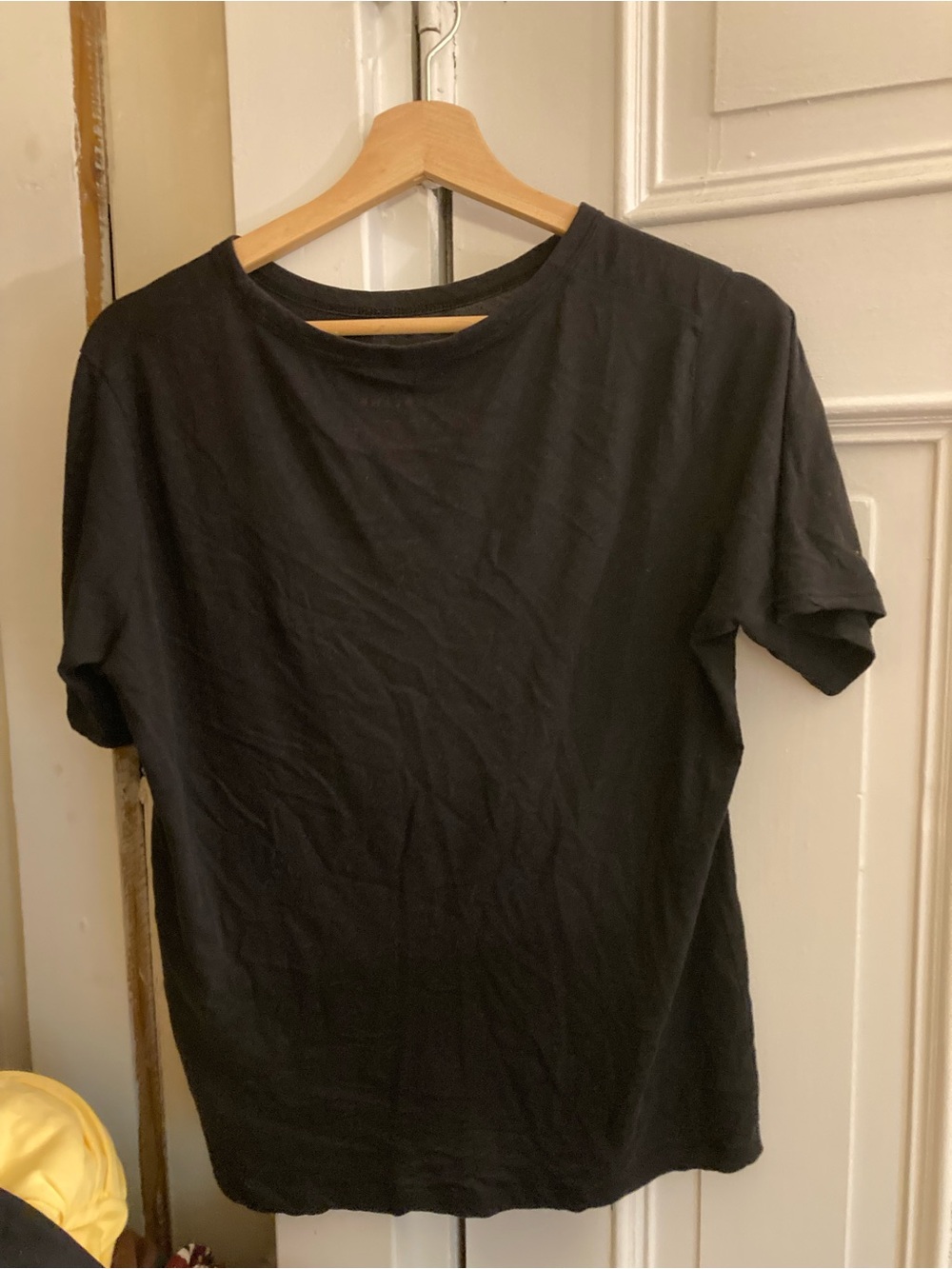 Everlane Black Short Sleeve Crew Neck Tee